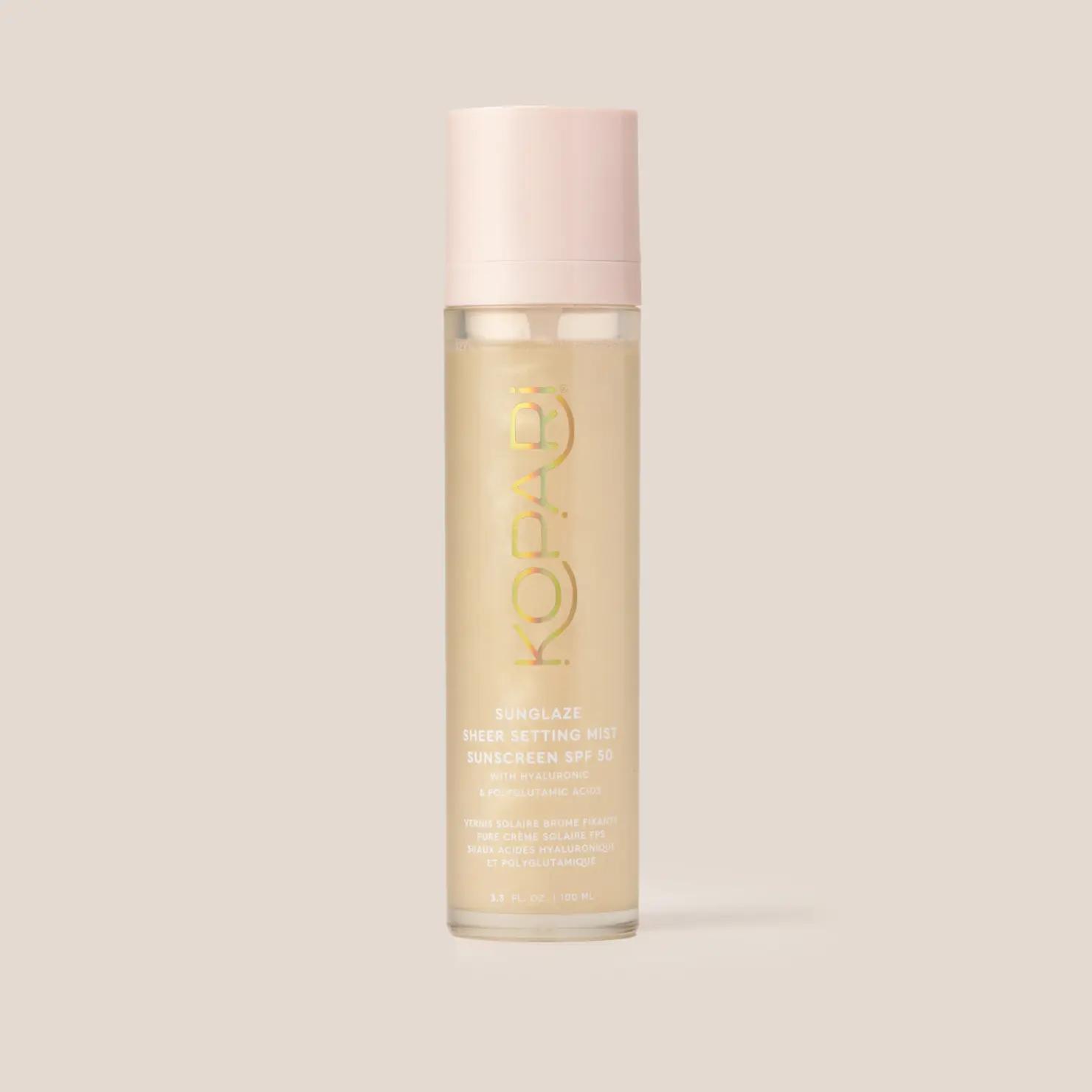 Sunglaze Sheer Setting Mist Sunscreen SPF 50 - TikTok Shop