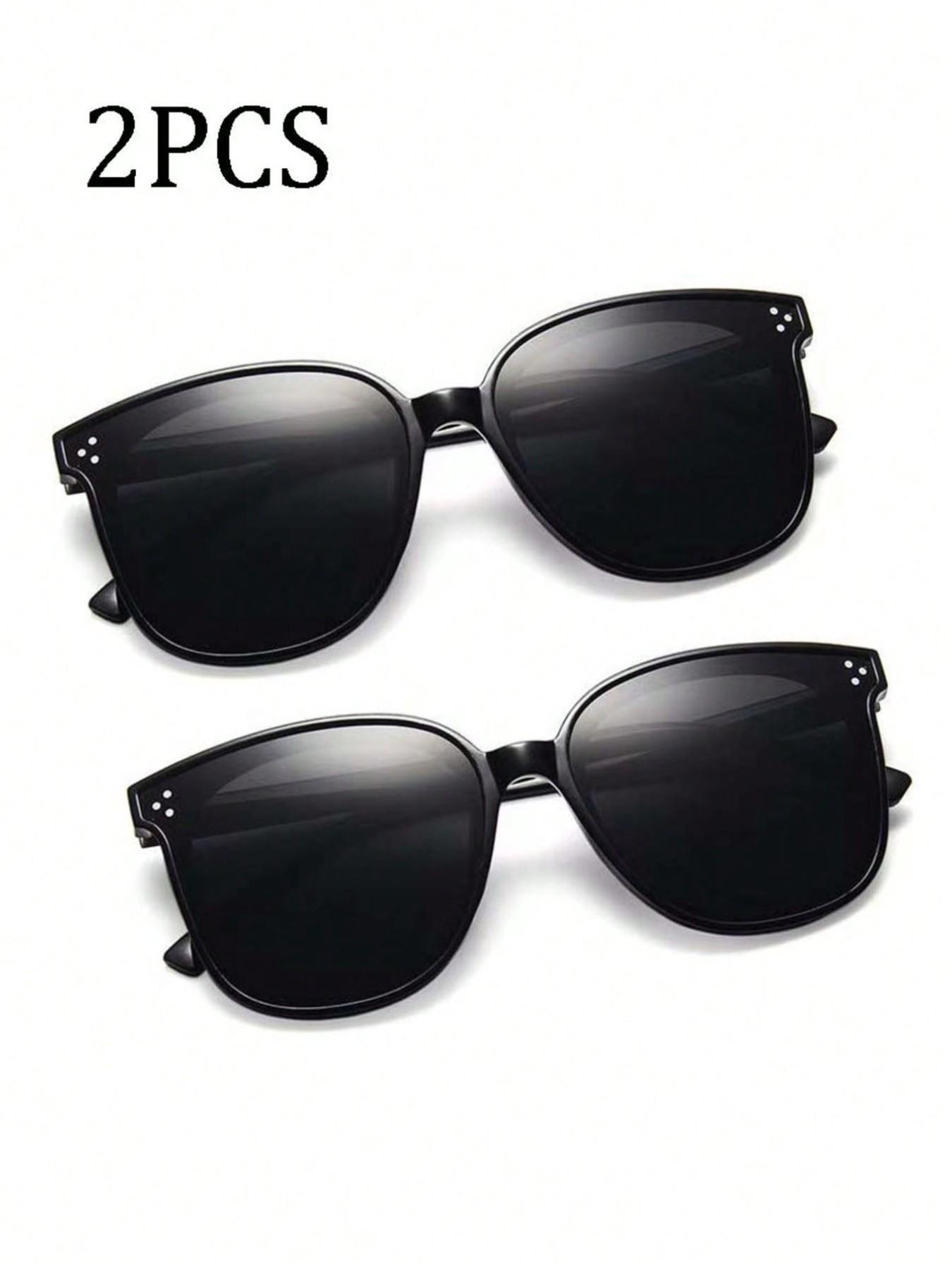 Vintage Square Kids Glasses, Casual Style PC Frame Lenses, Outdoor Hiking Decorative Eyewear, Children Fashion Sunglasses