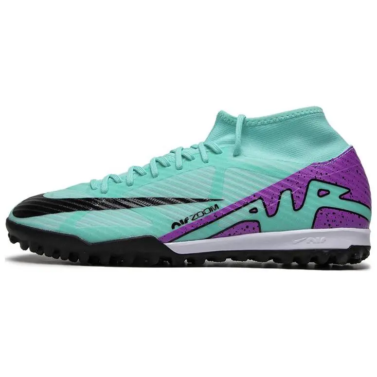 Nike Mercurial Superfly 9 TF Soccer Cleats for Men – Turf Shoes with Synthetic Upper and Rubber Outsole Verifiable, with credentials and supporting global authentication