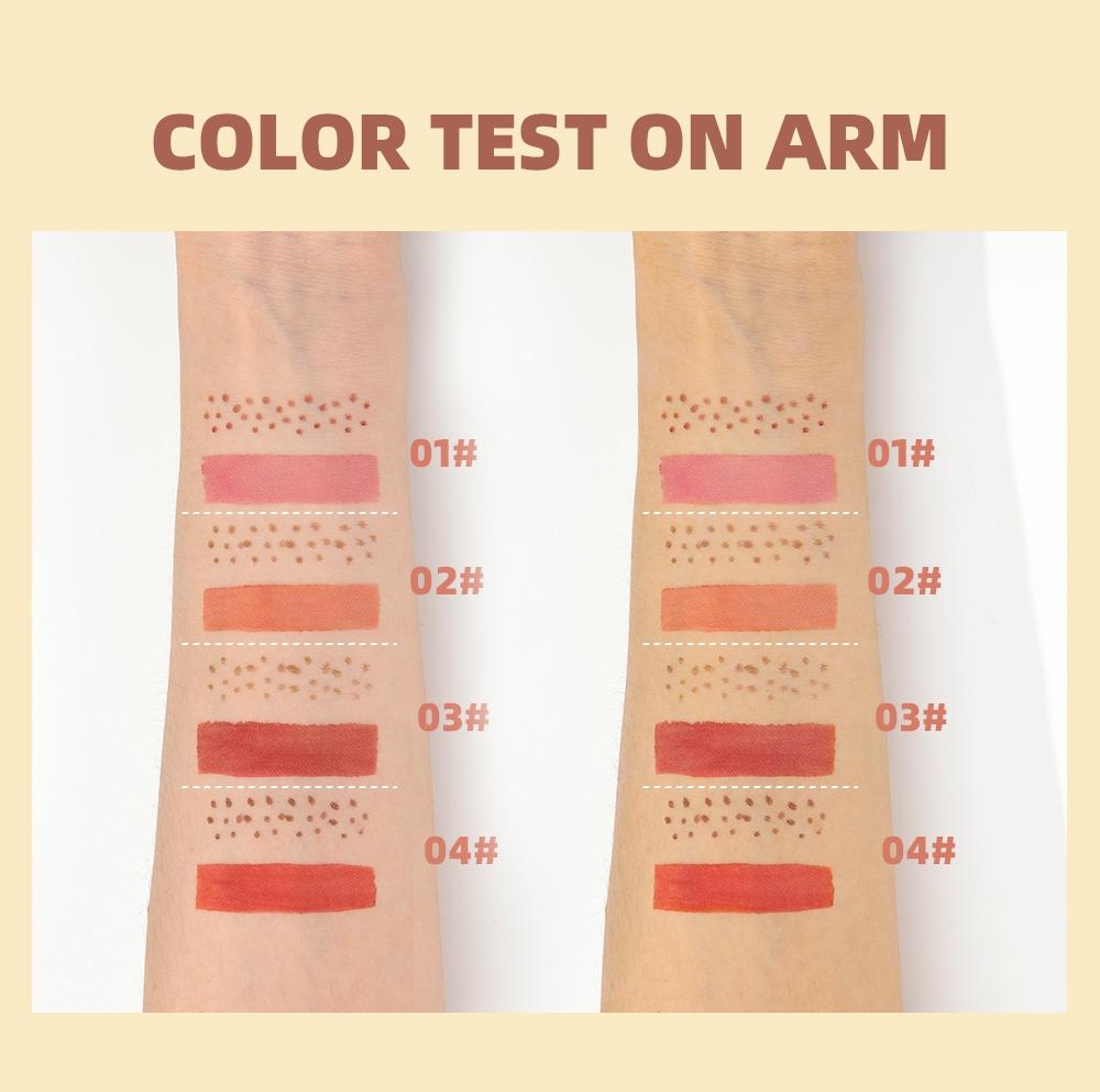 4 Shades Double Sided Freckle And Blush Makeup Pen With Smooth Application Natural Pigment Long Lasting Waterproof Sweatproof
