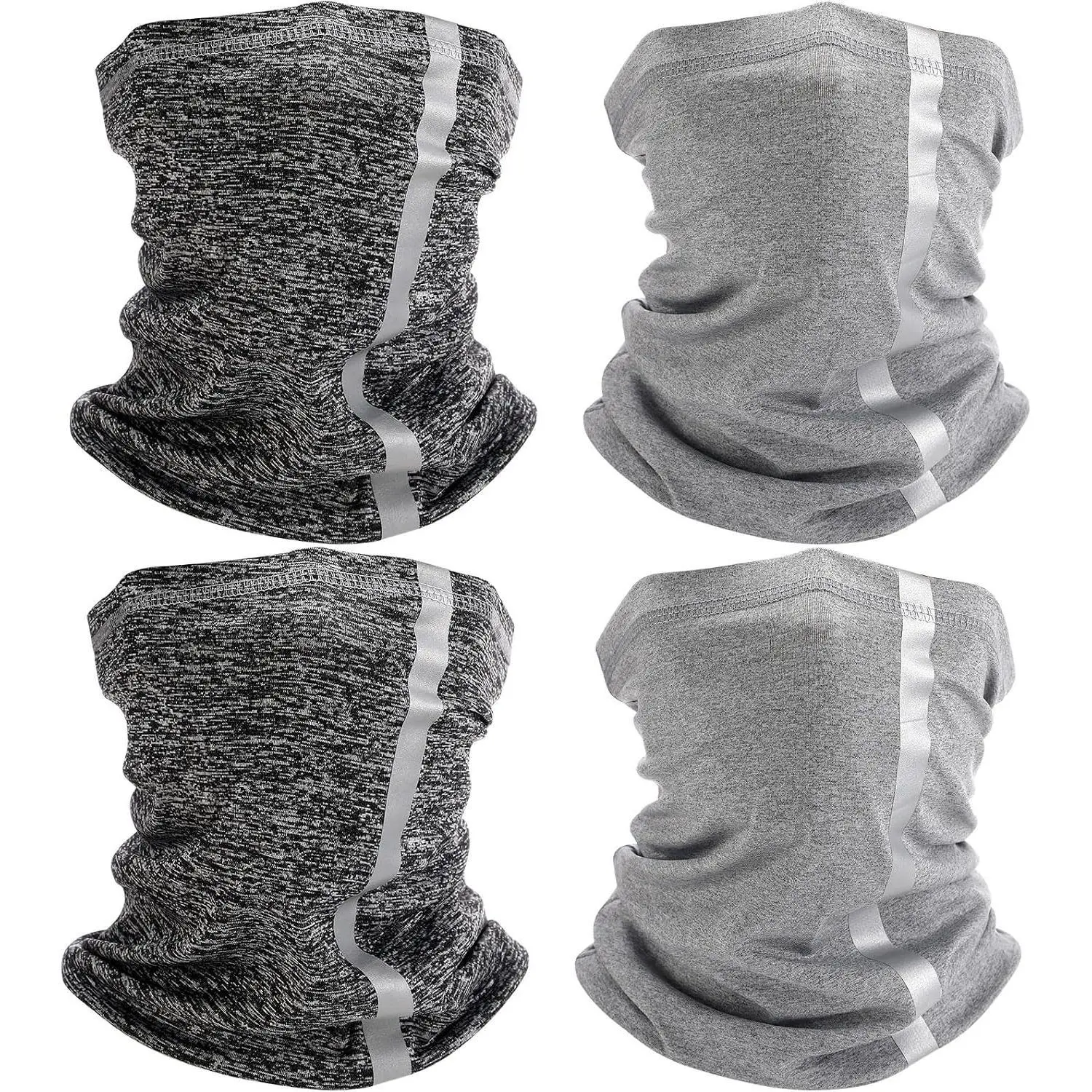 4 Pcs Neck Gaiter Face Mask for Men
