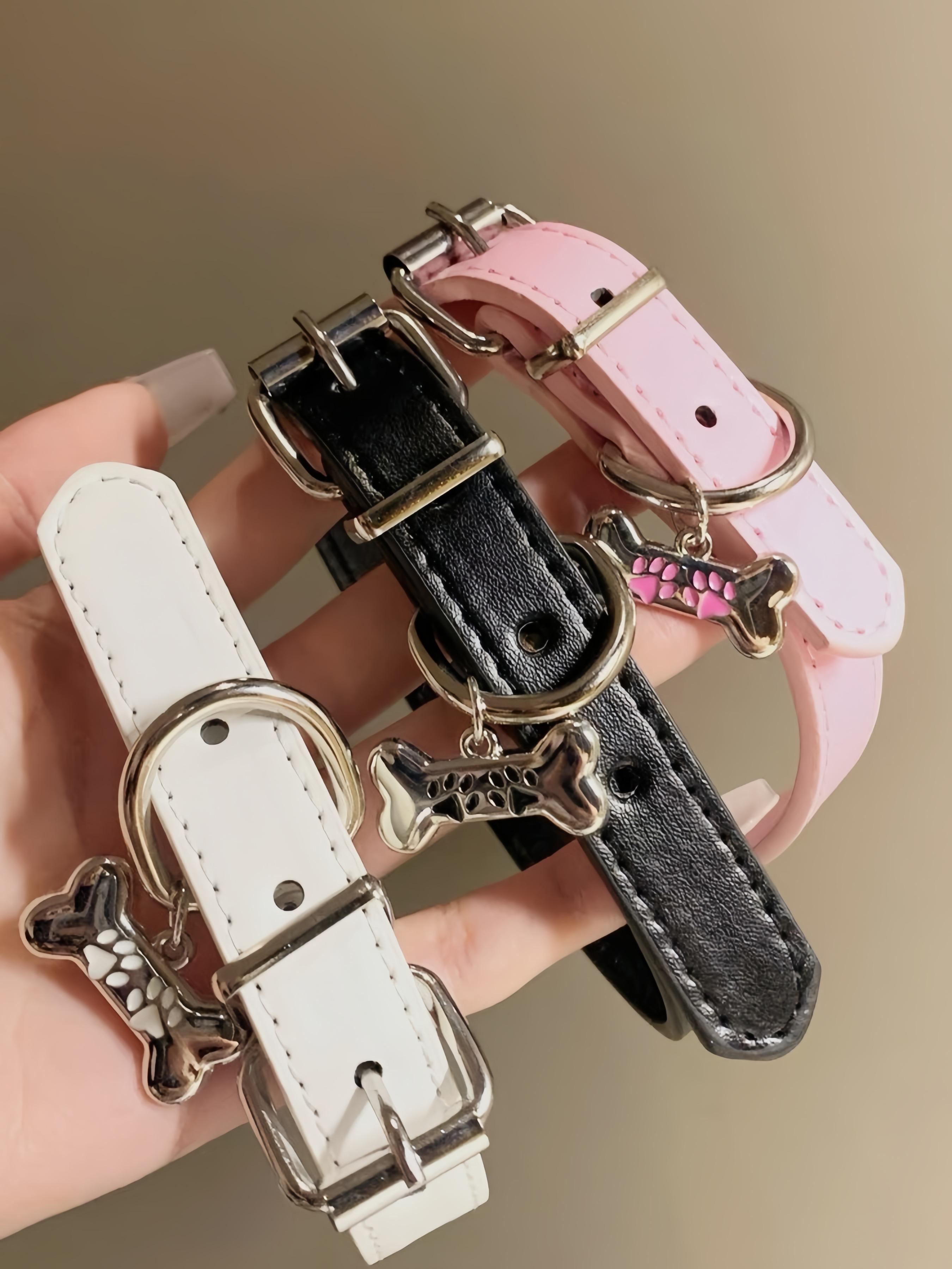 Y2K Style Bone Shaped Choker Necklace, Sweet Cool Design, Unique Bone Shape, Party & Special Occasion Wear, Artificial Leather Material, All Seasons