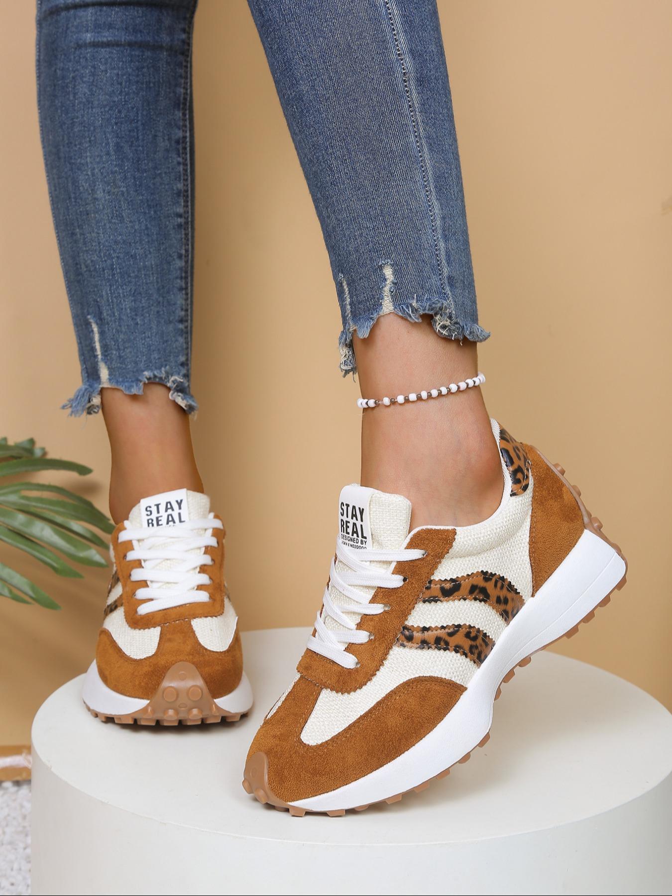Women's Casual Sneakers, 13 Colors Available, Fashionable Walking Shoes, Comfortable Daily Wear Design, All Season Footwear, Breathable Shoes