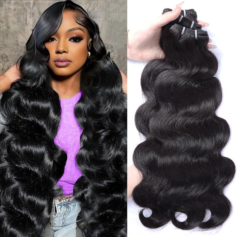Pizazz Hair Body Wave Human Hair Bundles Salon Quality Brazilian Virgin Bundles 100% Human Hair