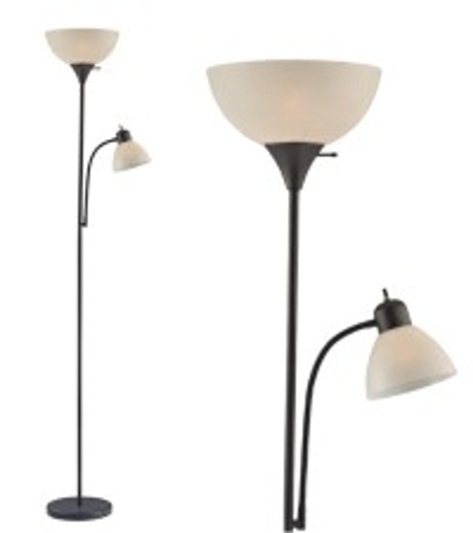 Medusa 5-Light Floor Lamp – Silver Multi-Head Standing Lamp w/ 5 Adjustable White Acrylic Shades for Bedroom, Living Room, Office, Requires E12 Candelabra-Base LED Bulbs Medusa 5-Light Floor Lamp – Silver Multi-Head Standing Lamp w/ 5 Adjustable White Acrylic Shades for Bedroom, Living Room, Office, Requires E12 Candelabra-Base LED Bulbs
