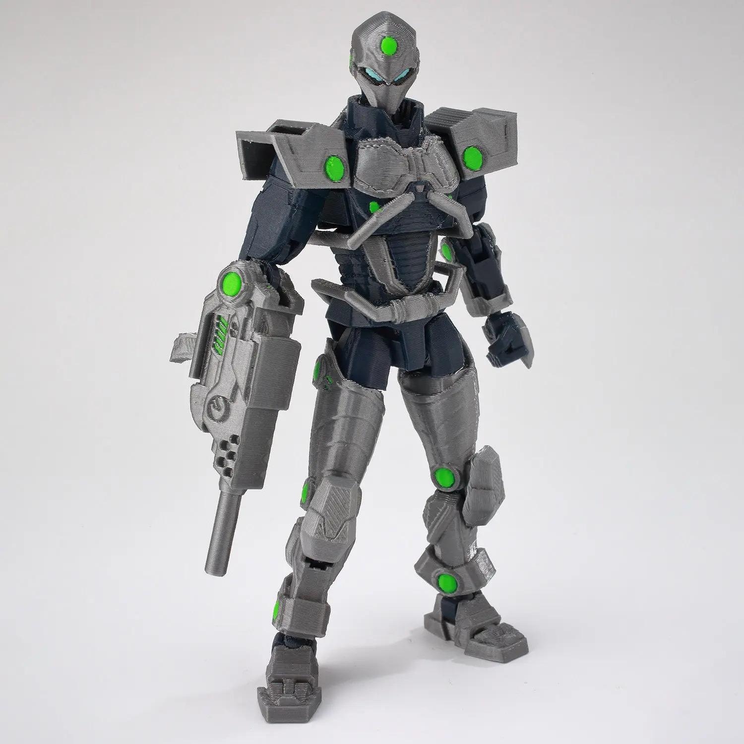 In Stock 3d Printed Invincible Toys Action Figures T13 Dummy 13 Superheroes Multi-Jointed Movable Shapeshift Toy Technology jack