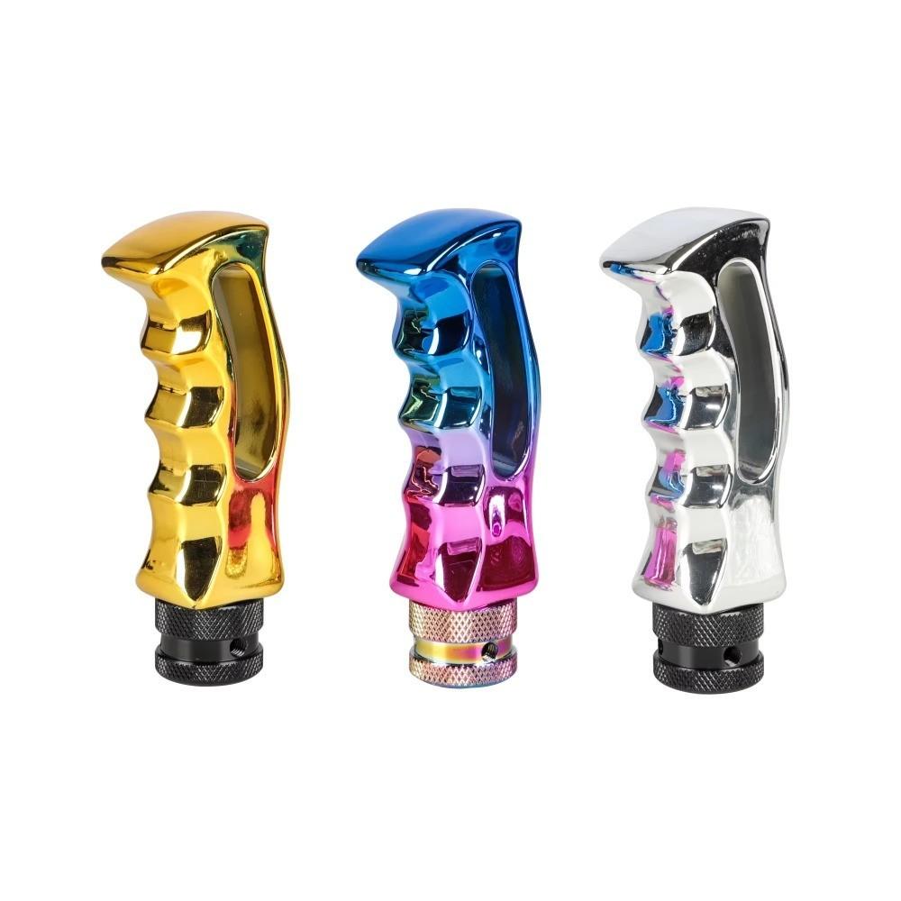 Manual Gear Shift Lever Handle, Colorful Automatic Gear Knob, Comfortable Grip, Easy Installation, Perfect for Car Accessories