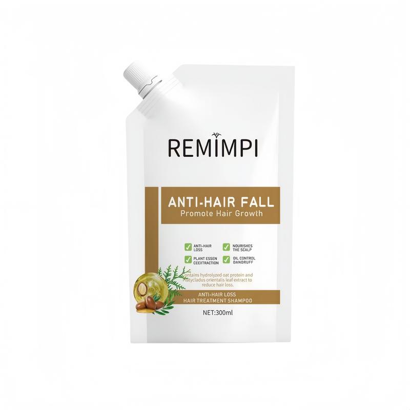 REMIMPI Anti-Hair Fall Hair Loss Treatment Shampoo Oil Control Anti dandruff Haircare Ginseng Ginger Help Hair Growth Jojoba Oat Repair Reduce Hair Loss Scalp Cleanser Conditioner300ML REMIMPI Anti-Hair Fall Hair Loss Treatment Shampoo Oil Control Anti dandruff Haircare Ginseng Ginger Help Hair Growth Jojoba Oat Repair Reduce Hair Loss Scalp Cleanser Conditioner300ML