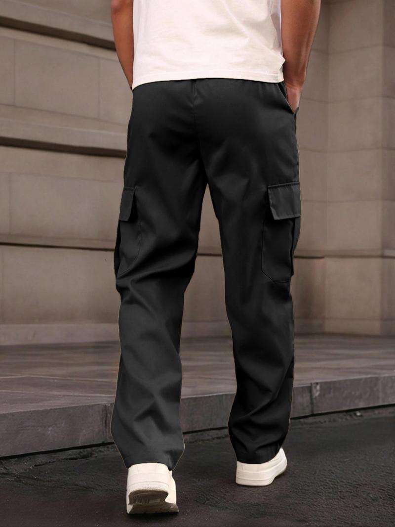 Men's Casual Work Pants, Unique Print, Multiple Pockets, Accordion Design at Knees, Adjustable Drawstring Waist, Outdoor Hiking Men's Casual Work Pants, Unique Print, Multiple Pockets, Accordion Design at Knees, Adjustable Drawstring Waist, Outdoor Hiking