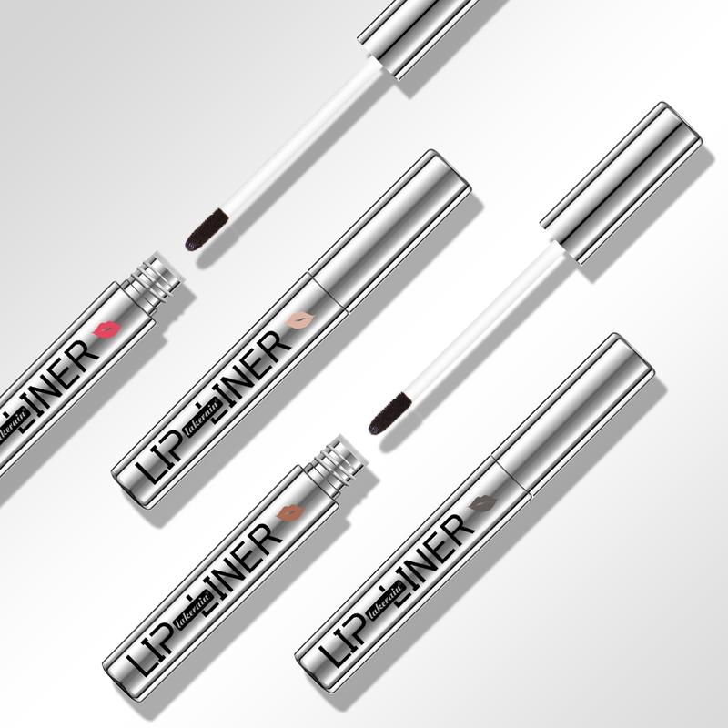 lakerain 1 Count/4 Counts Peel-off Liquid Lip Liner Lip Stain, Long-lasting Matte Peelable Lip Gloss, 4 Shades Available, Highly Pigmented, All-day Wear, Essential Lip Makeup Tools, Women's Cosmetics, Lip Makeup Products