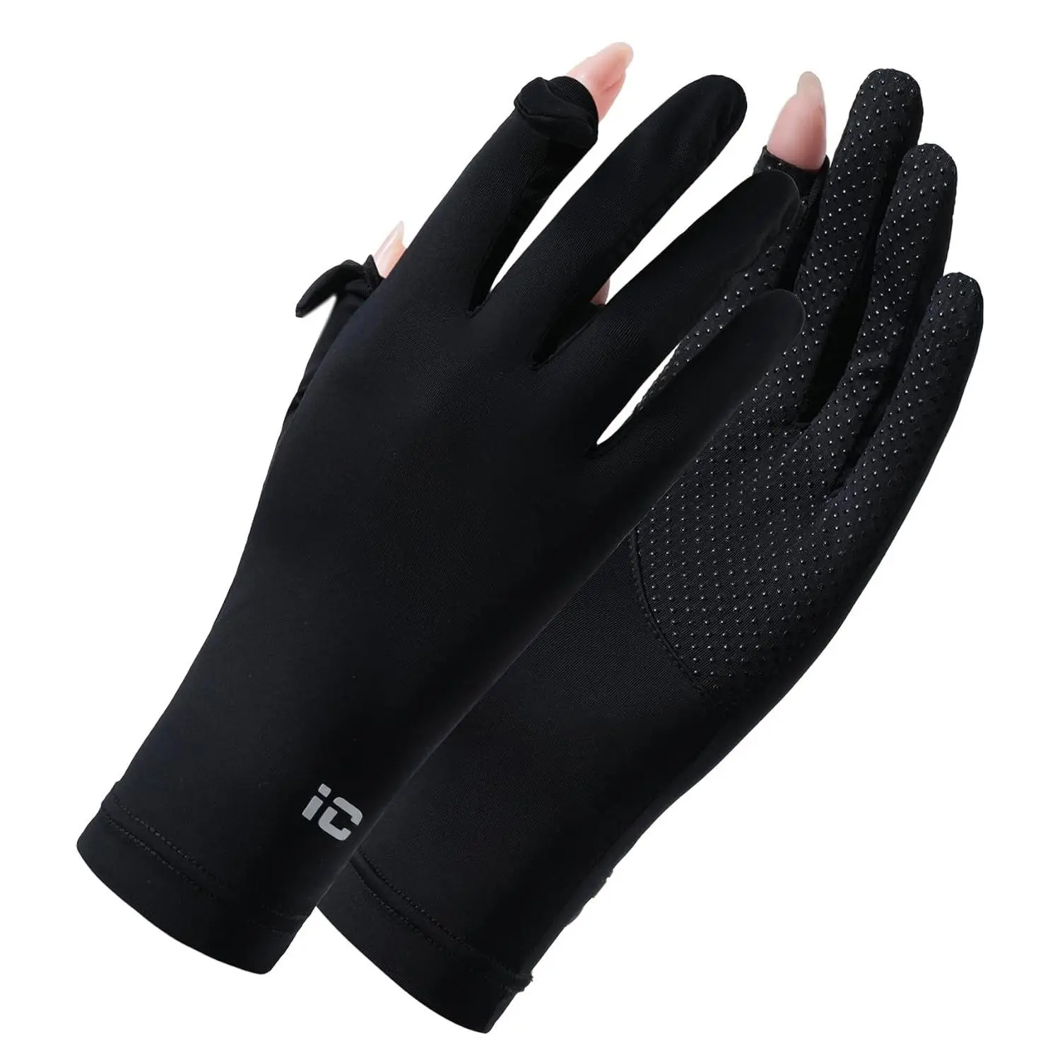 Ultra Thin Full Finger UV Protection Gloves Driving Gloves for Women, Ice Silk UV Gloves Summer Gloves