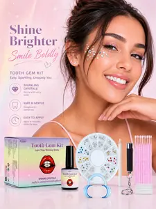 Dental Retainer Set, Bright Tooth Jewelry, Easy Installation, Durable and Aesthetic, All-Season Street Style, No Precious Metal Plating
