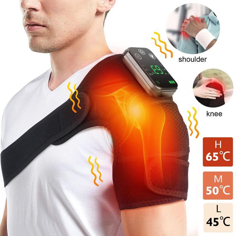 Electric Shoulder, Heating Vibration Massager, Shoulder Massager for Back & Neck, Back Massager, Fascia Release for Neck and Shoulder, Winter & New Year Gift Electric Shoulder, Heating Vibration Massager, Shoulder Massager for Back & Neck, Back Massager, Fascia Release for Neck and Shoulder, Winter & New Year Gift