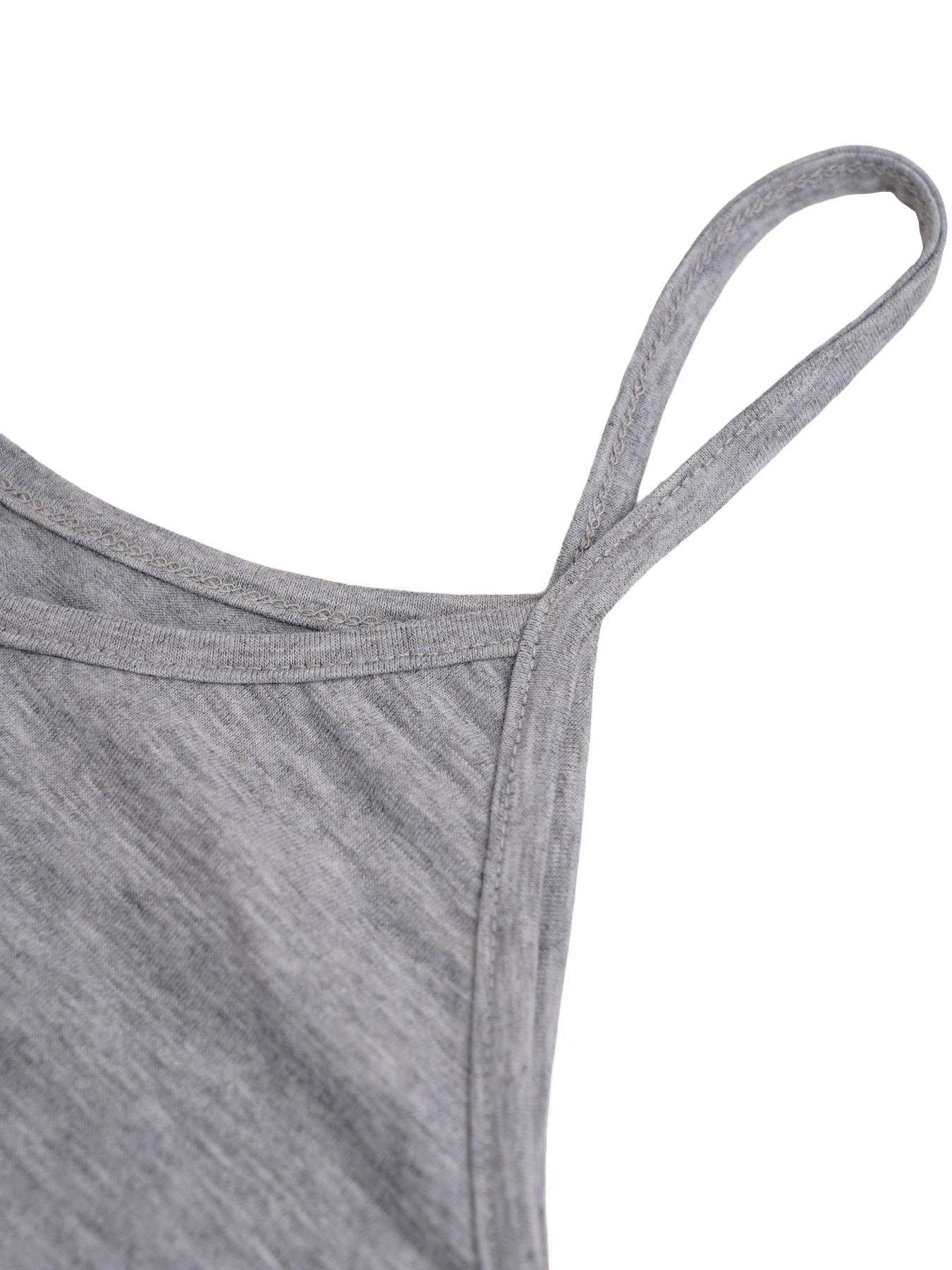 Women's two-piece suit: a solid color camisole top paired with drawstring casual trousers with pocket details Elegant stylish comfortable and trendy this versatile women's clothing set is suitable for all occasions