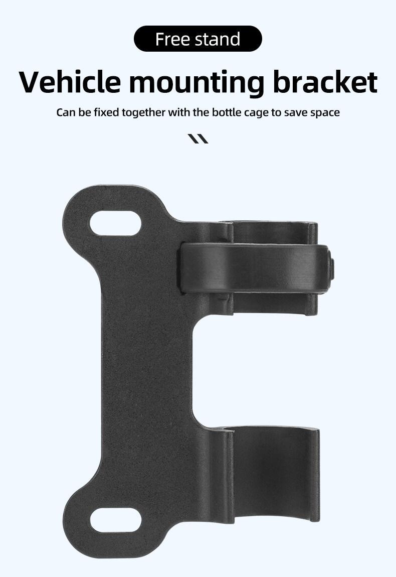 ROCKBROS Inflator High Pressure Foot Pump MTB Road Bike Electric Bicycle Motorcycle Car Hand Tire Pump AV/FV Portable Air Pump