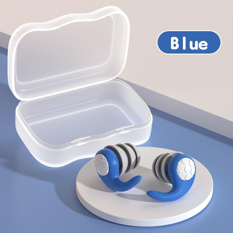 Swimming Ear Plugs, Waterproof Reusable Silicone Ear Plugs for Swimming Surfing Snorkeling and Other Water Sports, Adults and Teens over 14, Swimming Accessories, Swimming Earplug