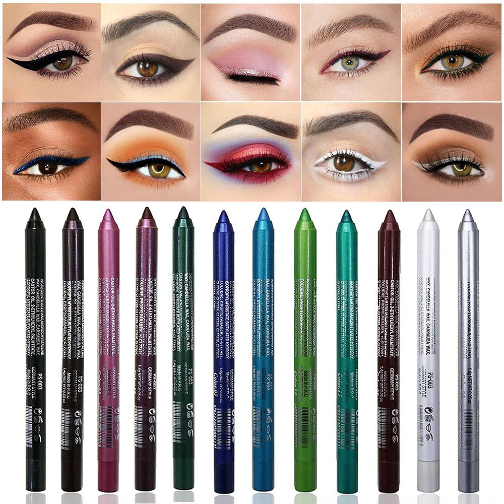 12 Colour Eyeliner Pencil Free Sharpener Cosmetic Set Water Sweat Resistant High Shine Pearl Smoky Punk Goth Eyeliner Back To School Lipliner Makeup 12 Colour Eyeliner Pencil Free Sharpener Cosmetic Set Water Sweat Resistant High Shine Pearl Smoky Punk Goth Eyeliner Back To School Lipliner Makeup