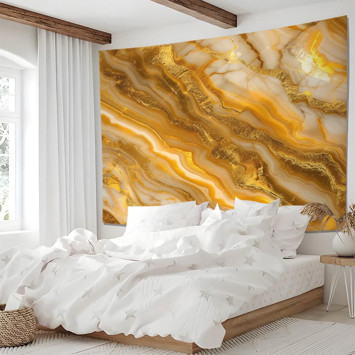 Marble Print Tapestry, Modern Luxury Wall Decor, Soft Fabric, Easy to Hang, Perfect for Bedroom and Living Room Background Decoration for Fluid Art Enthusiasts, Ideal Gift for Family and Friends