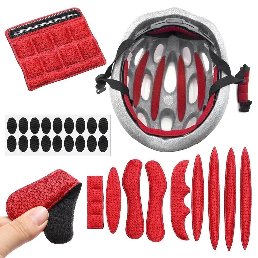 Universal Helmet Padding Kit, 27-Piece Sealed Sponge Foam Replacement, Ideal for Motorcycles & Bicycles, Comfortable and Durable