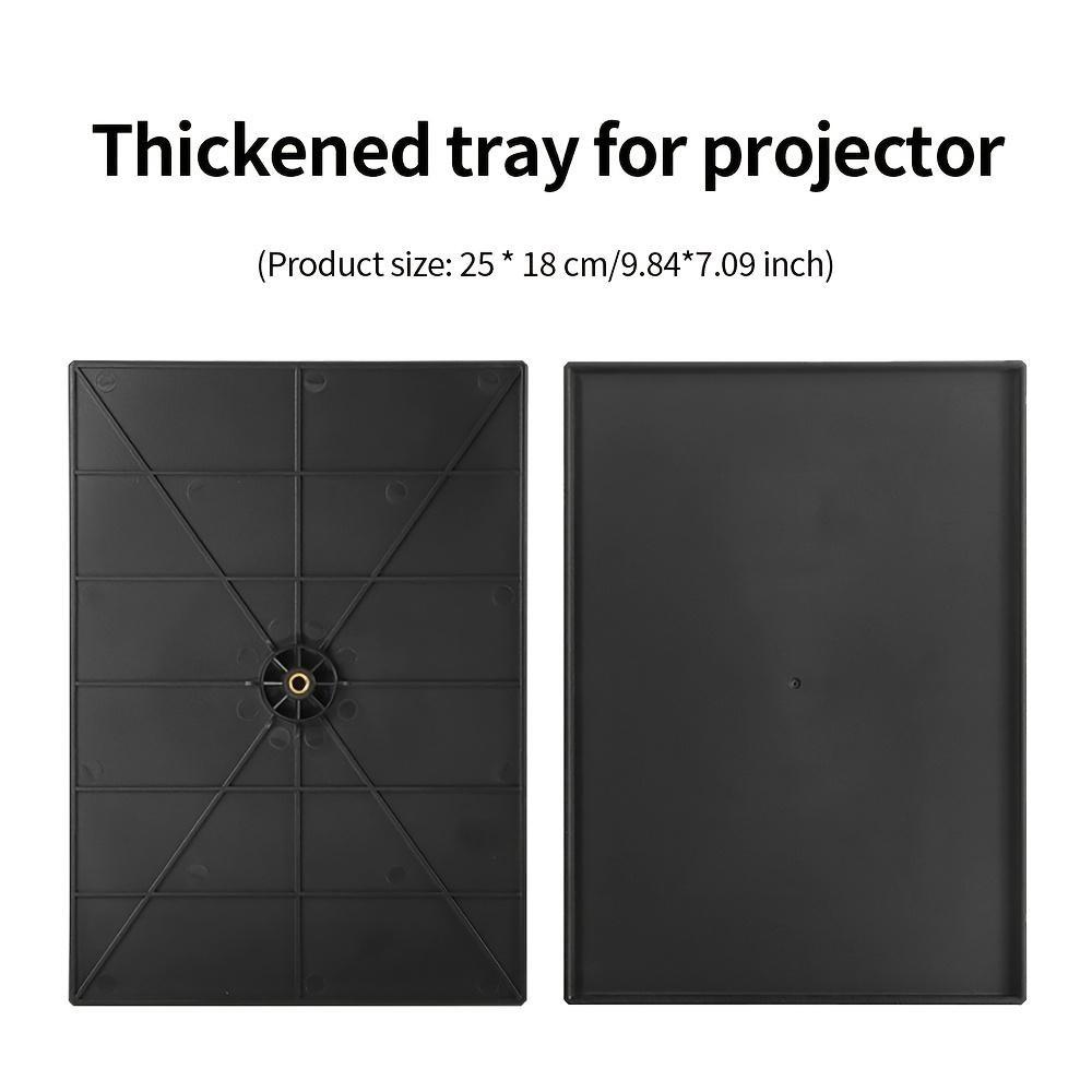 Adjustable Height Multifunctional Projector Stand with Tray, Foldable Design, Easy Storage, Suitable for Desktop or Floor Use