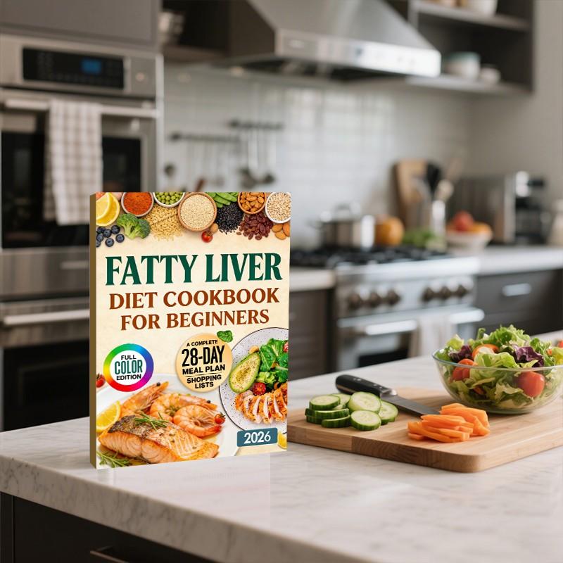 The 30-Minute Fatty Liver Diet Cookbook for Beginners: Quick and Delicious Recipes | 28-Day Meal Plan to Detox, Support Liver Health, Boost Energy, and Lose Weight. Includes Shopping List