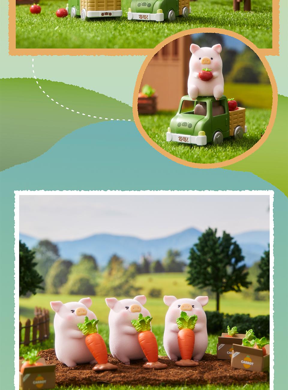 52TOYS Lulu The Piggy My Sweet Farm Garden Kawaii Creative Gift Room Decor Desktop Decoration Gift for Birthday Party 52TOYS Lulu The Piggy My Sweet Farm Garden Kawaii Creative Gift Room Decor Desktop Decoration Gift for Birthday Party