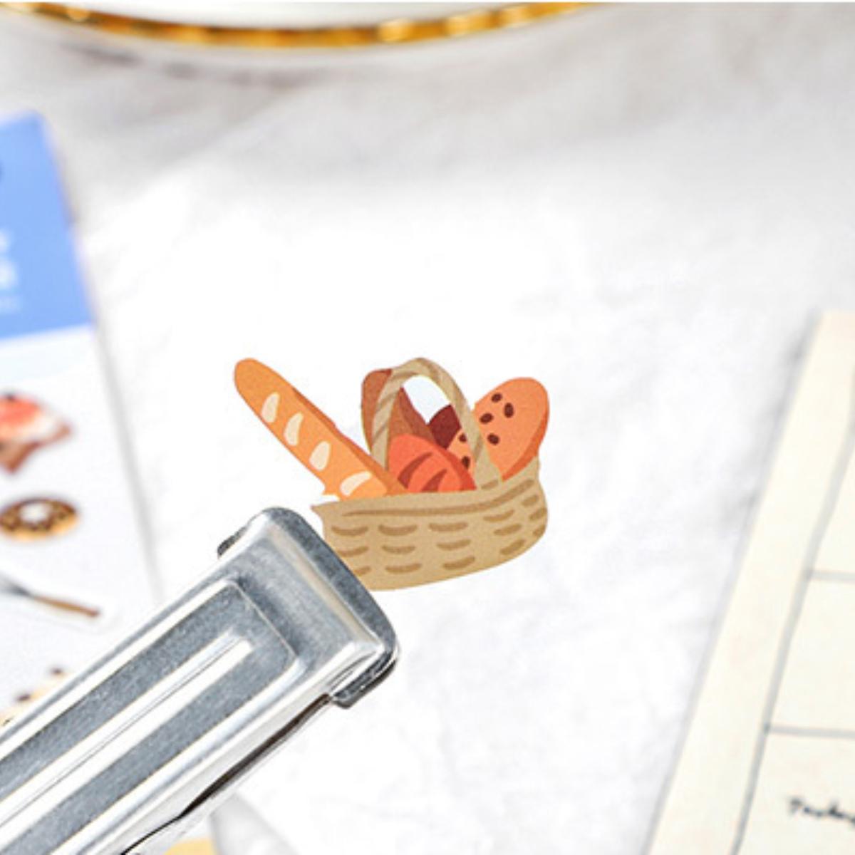 Cartoon Daily Life Series Sticker Packs, 4 Sheets/set Mixed Pattern Self Adhesive Decal, DIY Creative Paster for Gifts Bottle Scrapbook Phone Case Guitar