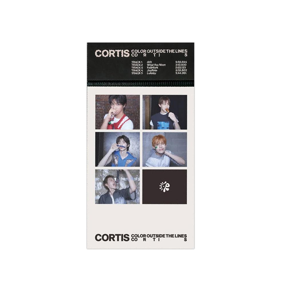 Cortis Debut Mini Album Color Outside the Lines Electronic Card, Limited Edition Collectible Item, Perfect Gift for Fans