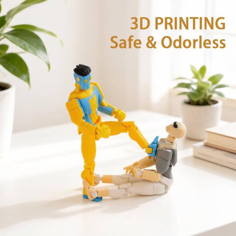 3D Printed Articulated Invincible Mark Action Figure Multi-Jointed Movable Model Collectible Toy Striped Design 13cm