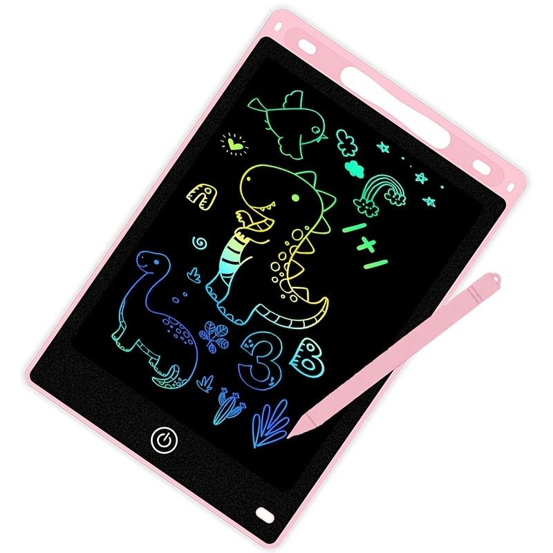 8.5inch Colorful LCD Doodle Board--erasable writing board, drawing board, educational art toy suitable teenagers, an excellent Easter, Christmas, and birthdays--available in light blue, pink, red, blue, black, and green