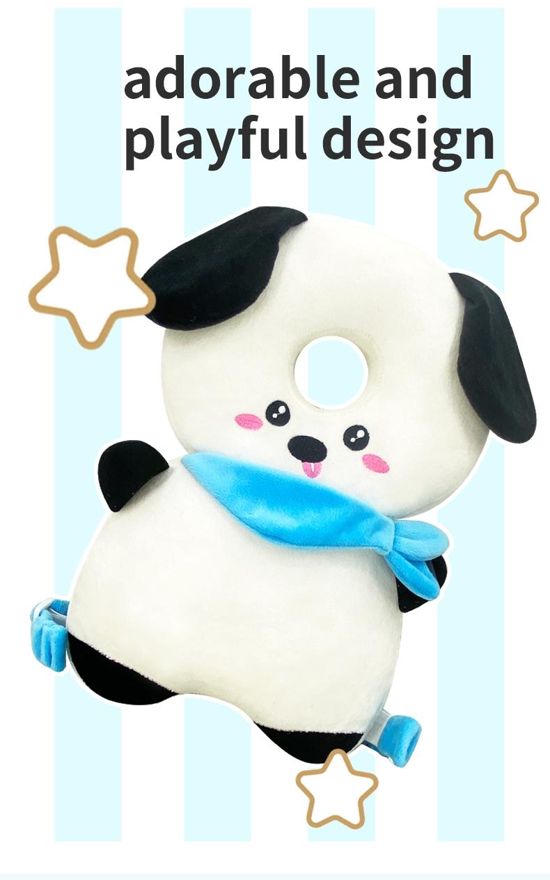 Baby Learning to Walk Anti-Fall Pillow, Baby Step Cushion Protects Back of Head, Children Anti-Fall Safety Helmet Accessory, Cute