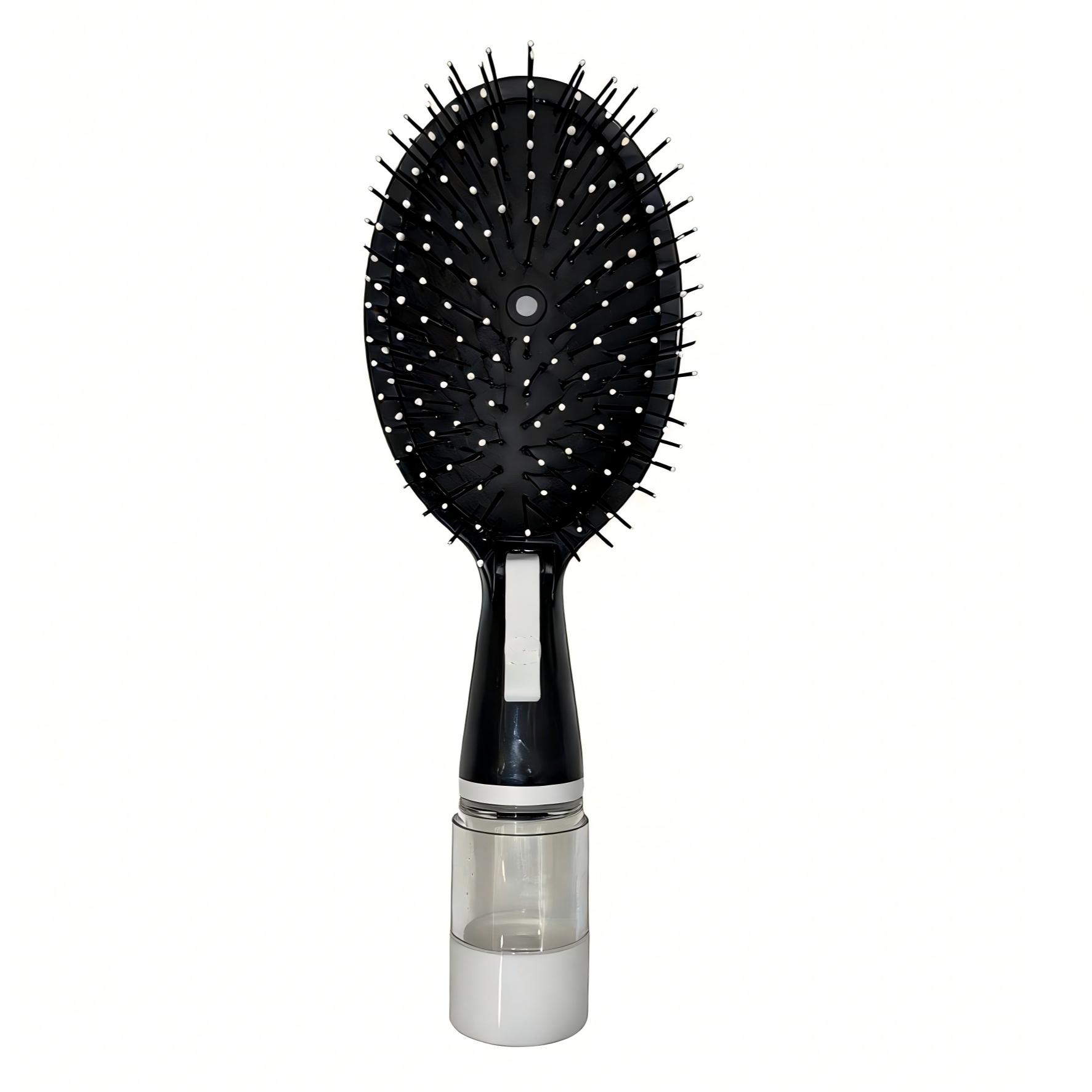 Two-In-One Spray Cushion Comb with Mist Function, Anti-Static Detangling Brush, Dry Wet Use Scalp Massager, Professional Hair Styling Tool, Anti Static Hairbrush, Anti Tangle Brush
