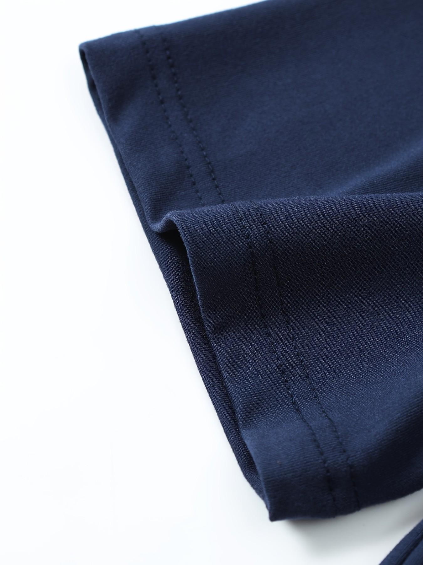 Men's Simple Ny City Landscape Print T-Shirt, Casual Loose-Fitting Short Sleeve Top, Geometric Pattern, All Seasons Wear