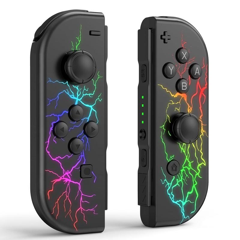 Jorrep for Switch/lite/oled, Dual Vibration/wake-Up Function Replacement Controller, Wireless Game Controllers, Lithium Ion Battery, Model Xinghao Joy-02