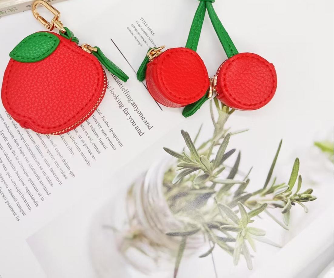 Cute Fruit Bag Charm, Adorable Keychain Accessory for Bags and Backpacks, Perfect Gift for Fruit Lovers, All Season Casual Style