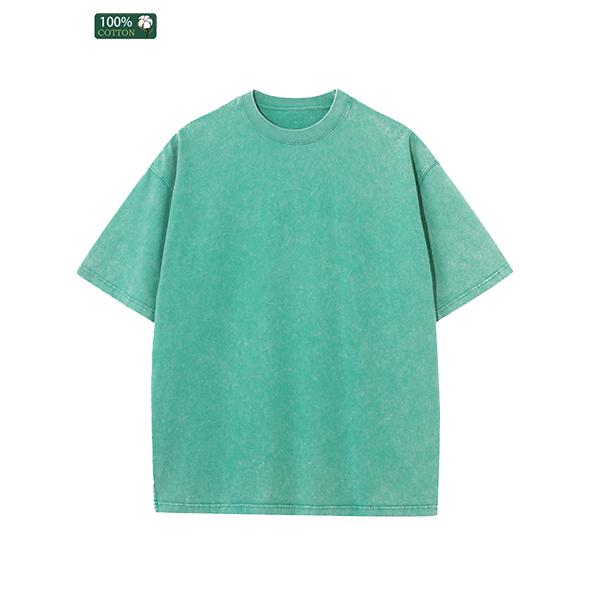 All-Season Men's Clothing, Printed Men's Fashion T-shirts, High-quality Heavy Washed Tee, Round Neck Loose Large Size Men's Short Sleeves Graphic Top.