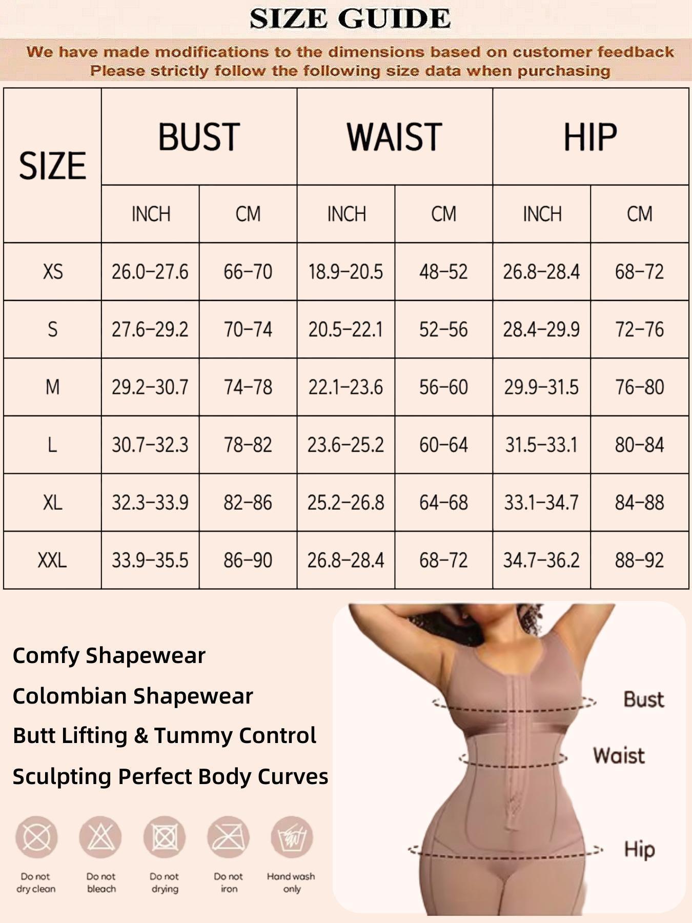1 Count Women's Underwear Solid Color Anti Slip Lace Trim Full Body Shaper, Fajas, Colombian Shapewear, Silhouette Adjustable Hook Closure Bodysuit, Abdomen Smoothing Butt Enhancing Shapewear, High Support Contouring Jumpsuit, Suitable for Valentine's Day