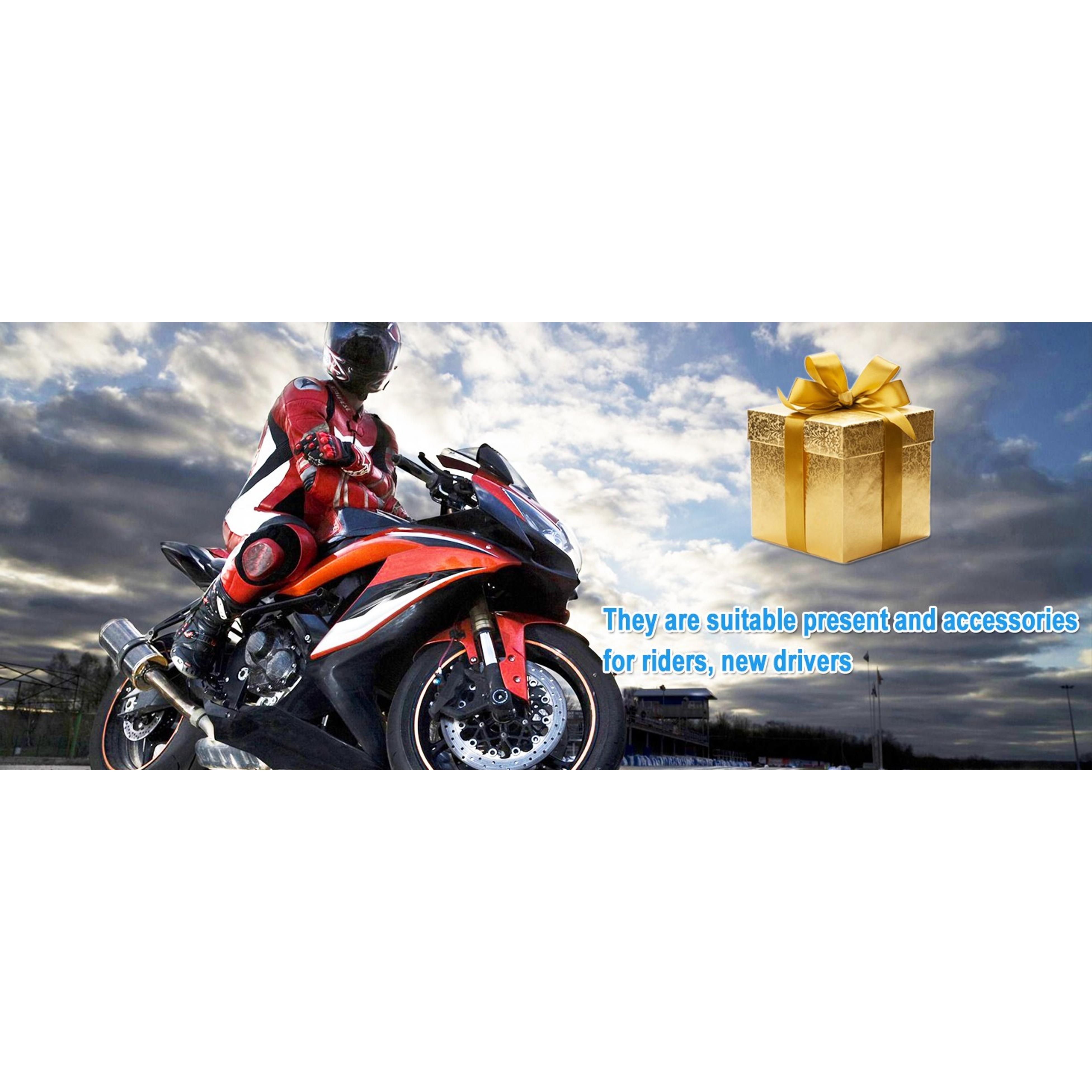 Carbon Fiber Motorcycle License Plate Frame with Stainless Steel HolderGift