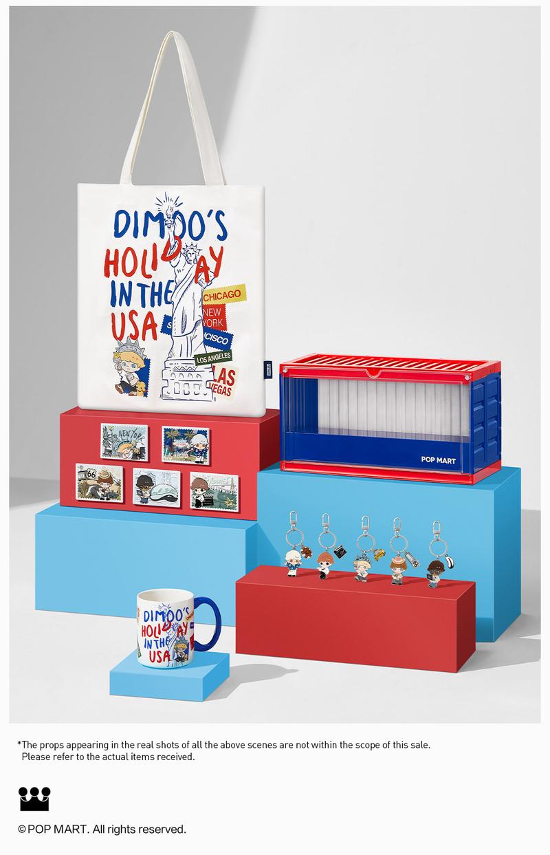 POP MART DIMOO'S HOLIDAY IN THE USA SERIES-Alloy Pendant