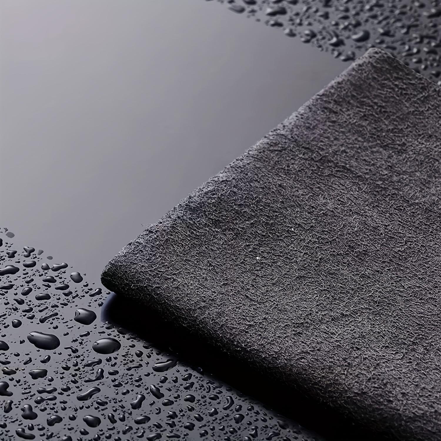 Magic glass cleaning cloth, multi-purpose polyester wipes, suitable for windows, mirrors, car washes, kitchens and bathrooms, thickened and trace-free