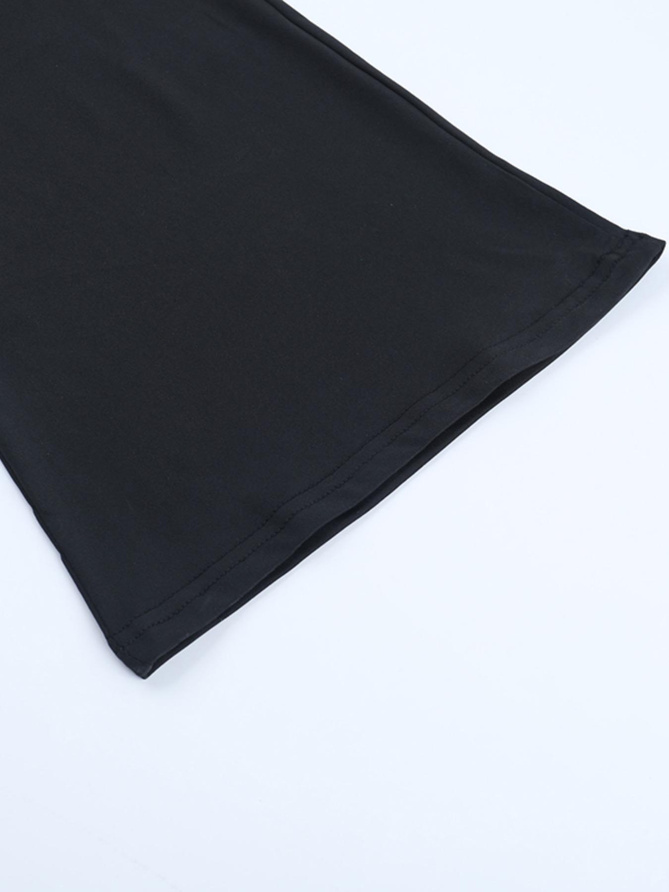 Women's V Neck Lace Trim Jumpsuit, Fitted Plain Design, Sexy Style, Perfect for Casual Wear, Comfortable & Stylish