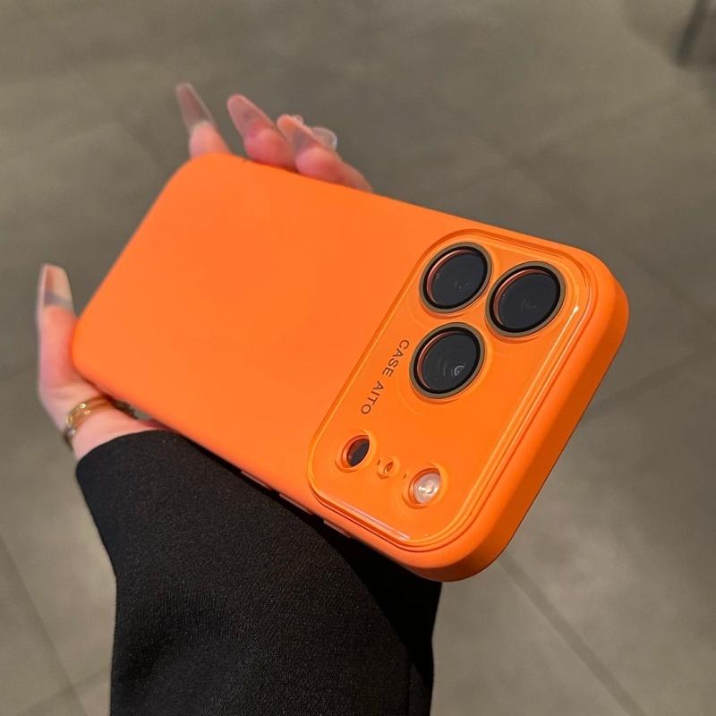 Minimalist Solid Color Protective Case for iPhone 17/16/15/14/13 Series-995