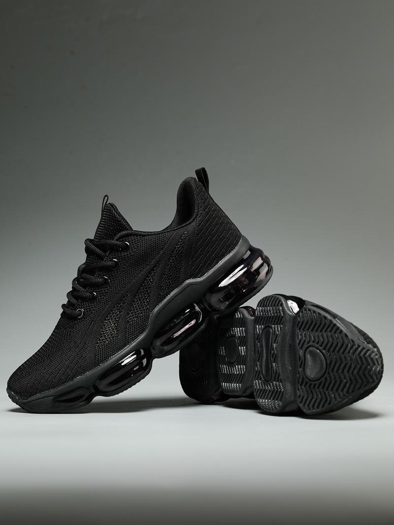 Women's Sporty Solid RoundToe Laces Trainers,Sporty Lightweight Breathable Running Shoes For Exercise & Daily Wear,Sporty Shoes For Outdoor Workout Running Runner Sports Shoes Closed Training Walking Shoes Athletic Sneaker Footwear Casual Girl Outdoorfun