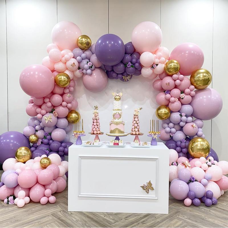Balloon Arch Kit Frame,180cm 83pc Birthday Party Decoration,Wedding Birthday Bow of Balloon Stand Support, Kids Baby Shower Party Supplies balloon arch birthday party