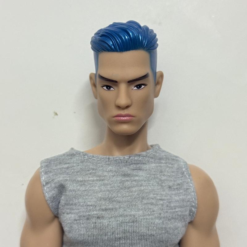 13-Inch Jointed Fashion Action Figure Body Head Accessories, Unisex Collectible Toy Parts, Durable Design for Enthusiasts