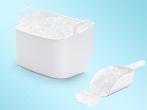 Antarctic Star Nugget Countertop Ice Maker with Soft Chewable Pellet Ice, Pebble Portable Ice Machine, 34lbs Per Day, Self-Cleaning, Sonic Ice, One-Click Operation, for Kitchen,Office Stainless，Steel&Black，Modern Utensils