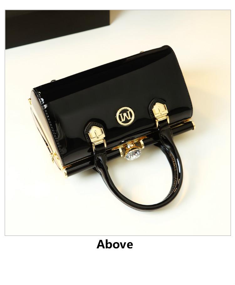 Elegant Matte Finish Handbag, Fashion Lock Closure Boston Bag, Vintage Style Commuter Crossbody Small Bag, Women's Stylish Shoulder Purse