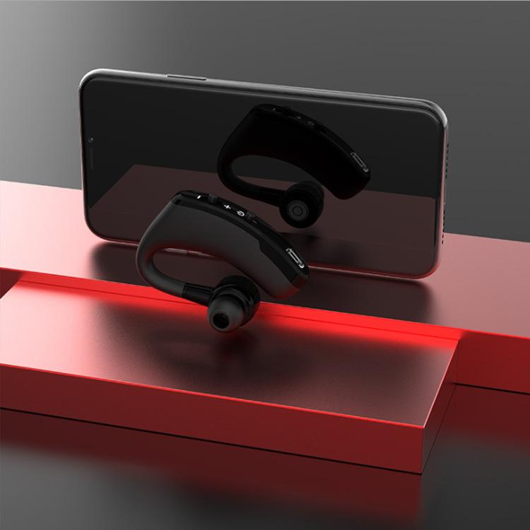 Car Bluetooth Earpiece with Ear Design Stereo Sound HD Clear Call Stable Fit for Safe Driving