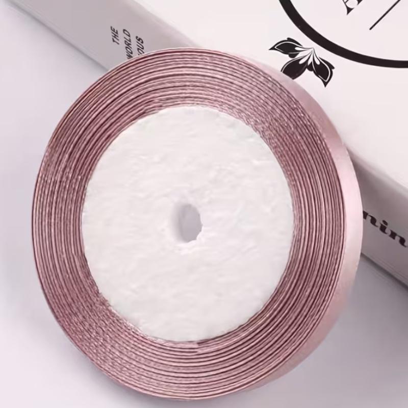 1 Roll 1cm X 25 Yard Satin Ribbon, Perfect for Gift Wrapping, Craft Making, Balloon Decorations, Bow Making, Wedding Details, Party Gifts, DIY Sewing Projects