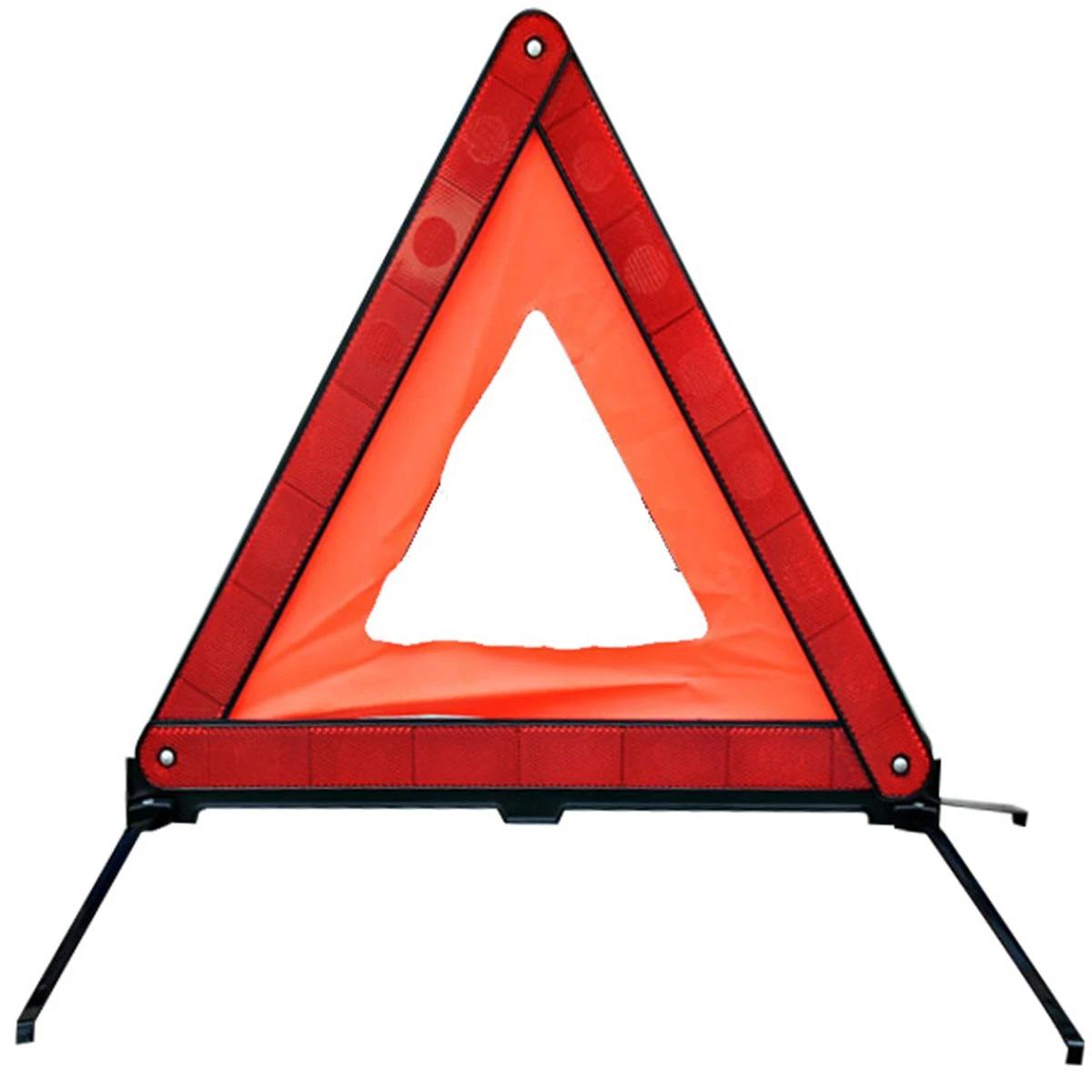 Traffic Safety Triangle Car Reflective Triangle, Car Parking Failure Folding Warning Sign, Essential Roadside Emergency Tool